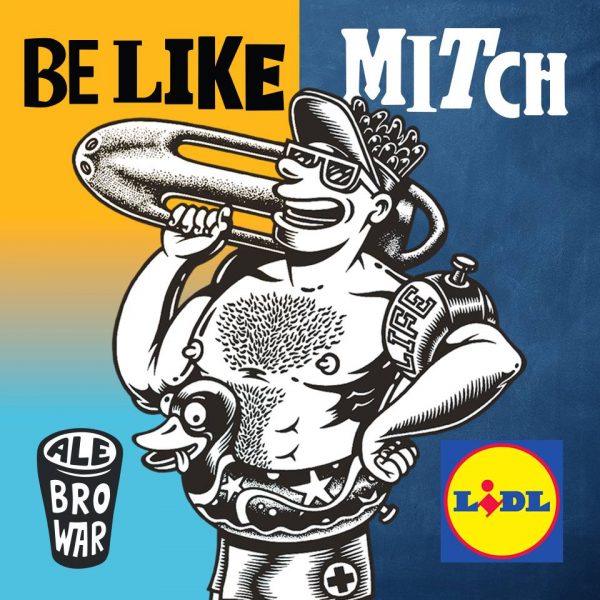 Be Like Mitch to jedno z piw AleBrowaru, które trafi do Lidla.